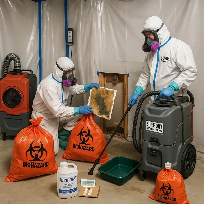 Contaminated Water Handling Protocols process in Despard, WV